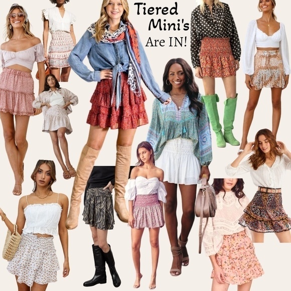 NWT MINKPINK Oxley Pleated Ruffled Mini Skirt in Jade/XL - Picture 15 of 16